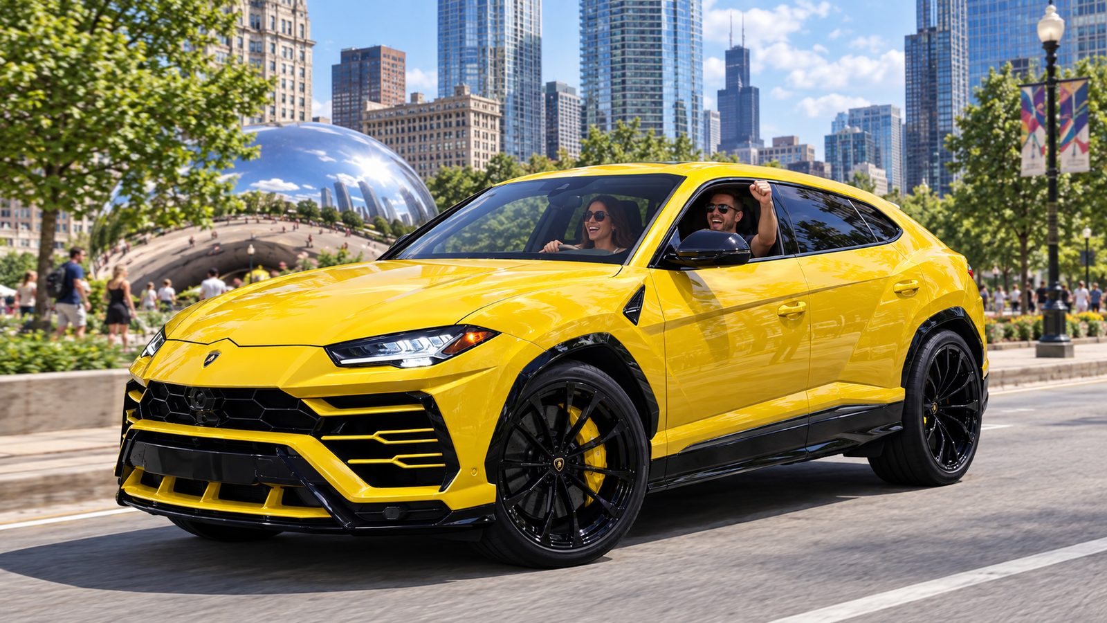 Birthdays with a car from Rolls-Royce Rental Chicago