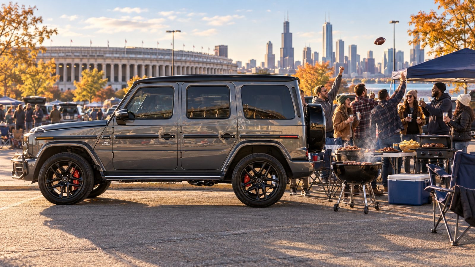 Homecoming with a car from Rolls-Royce Rental Chicago