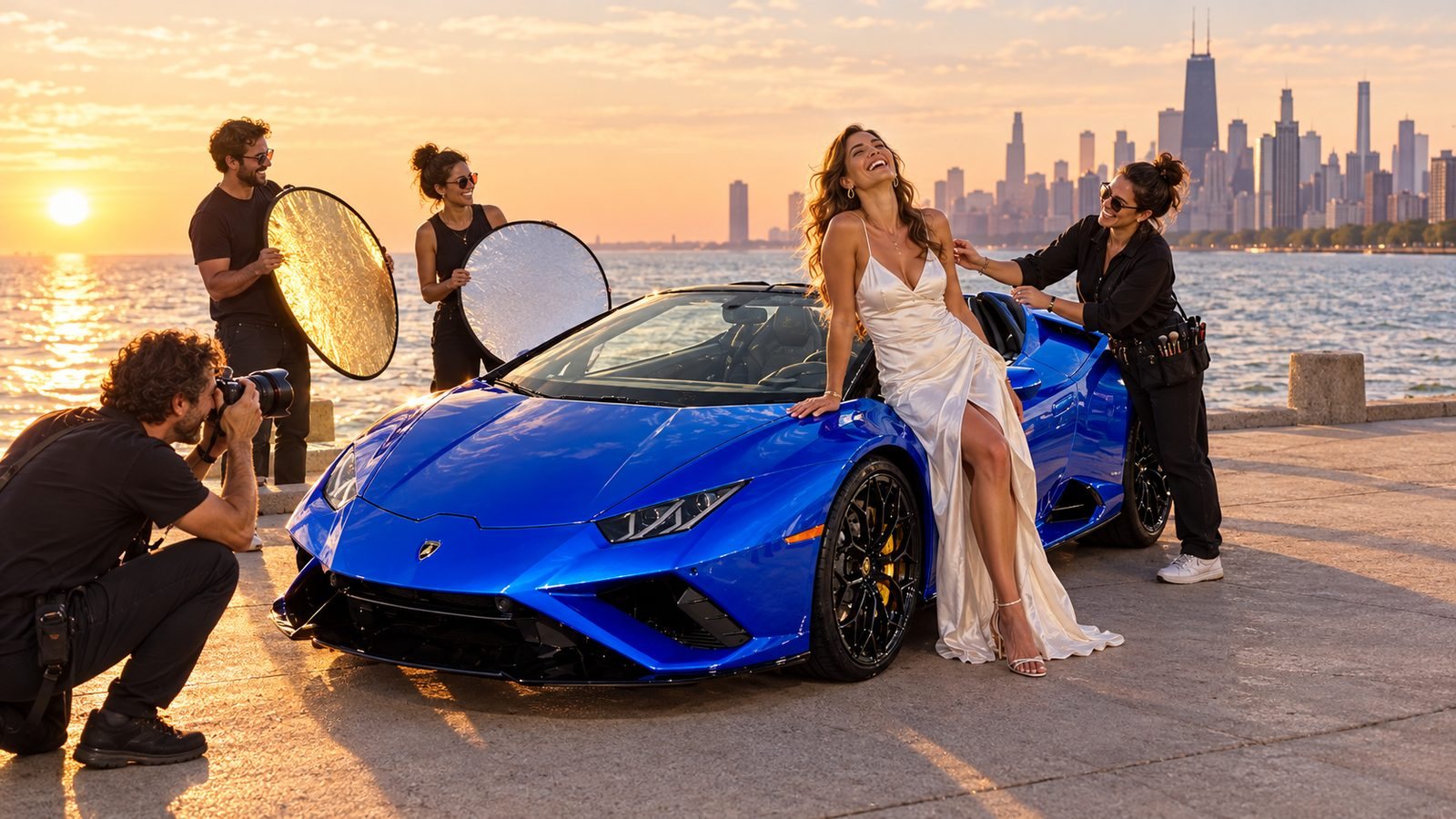 Weddings with a car from Rolls-Royce Rental Chicago